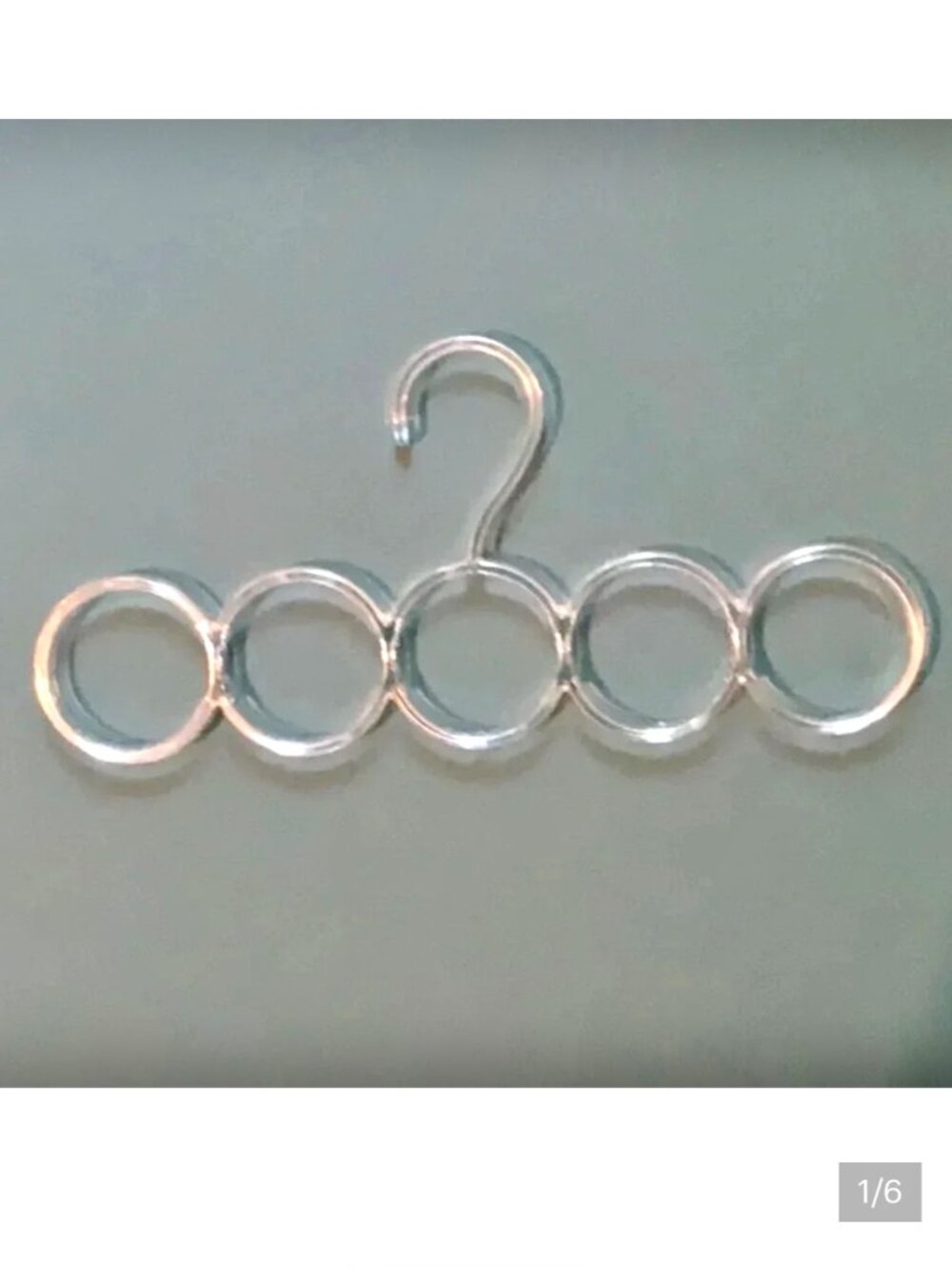 Clear Acrylic Scarf Organizer Hanger Holder for Pashmina Shawls Wraps